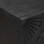vidaXL Buffet Noir 55 x 30 x 70 cm