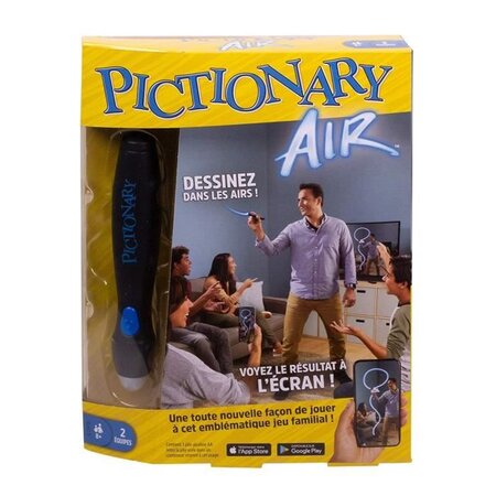 Pictionary air jeu de société et de dessin - 2 équipes - 8 ans et +