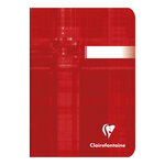 Carnet piqué  A6  quadrillé 5x5  96 pages CLAIREFONTAINE