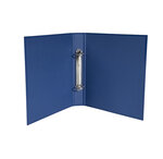 Classeur 17x22 2anneaux 25mm iderama - bleu foncé - x 10 - exacompta