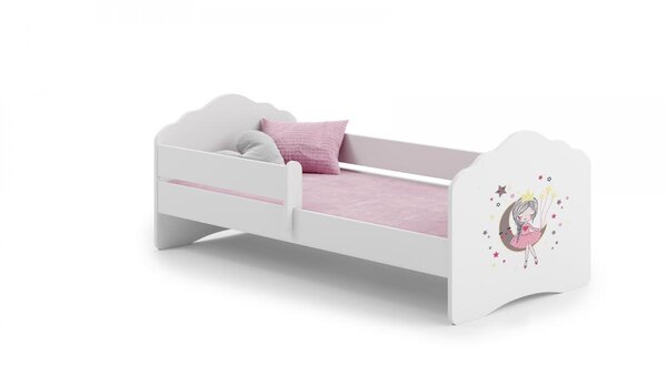 Lit enfant FALA BAR 140x70 Lune avec matelas