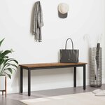 vidaXL banc Bois ancien 110 x 35 x 45 cm Bois d'ingénierie