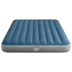 INTEX Lit d'Air avec Pompage INTEX Bleu foncé et gris PVC et ABS