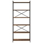 vidaXL Étagère Bois ancien 40 x 30 x 85 cm Bois d'ingénierie