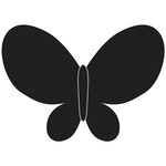Matrice de découpe papillon 5 5 x 7 6 cm