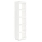 vidaXL Bibliothèque/Séparateur de pièce Blanc 40x35x167 cm Pin solide