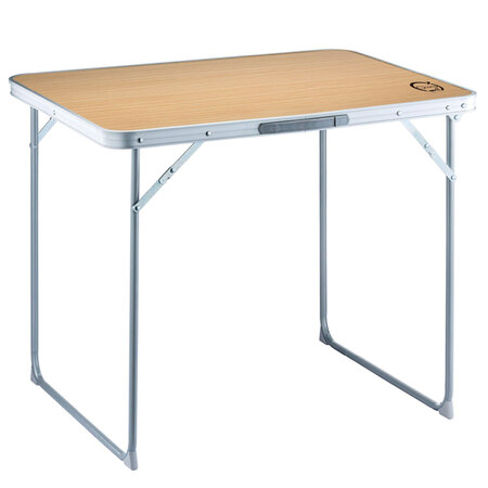 Table de camping pliable 4 places - O'Camp - Forme valise - Dimensions : 80 x 60 x 70 cm