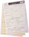 Permis de feu - documents réglementaires autocopiants liasses de 2 feuillets X 50 UTTSCHEID