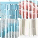 vidaXL Rideau de porte anti-insectes multicolore 200 x 100 cm Bambou