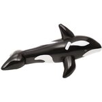 BESTAWAY Orque gonflable chevauchable avec poignées 2.03x1.02m