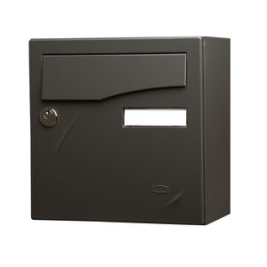 Boîte aux lettres Préface compact gris terre d’ombre ral 7022s