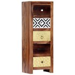 vidaXL Armoire latérale 40x30x110 cm Bois solide
