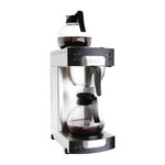 Machine à café filtre remplissage manuel 1 7 l - buffalo -  - acier inoxydable1 7 205x205x435mm