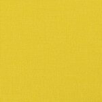 vidaXL Canapé à 2 places Jaune clair 120 cm Tissu