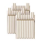 Flexa DAWN Poches de rangement pour lit Motif rayures