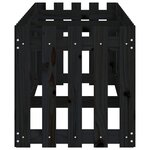 vidaXL Lit surélevé de jardin design de clôture 200x50x50cm pin massif