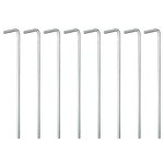 vidaXL Pavillon 4 x 4 x 2 6 m Blanc Acier et Polyester 180 gsm