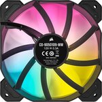 CORSAIR Ventilateur SP Series - SP120 RGB ELITE - 120mm RGB LED Fan with AirGuide - Triple Pack Lighting Node CORE (CO-9050109-WW)