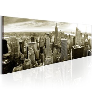 Tableau - manhattan: financial paradise l x h en cm 120x40