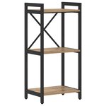vidaXL Étagère Chêne artisanal 40 x 30 x 85 cm Bois d'ingénierie