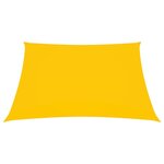 Vidaxl voile de parasol tissu oxford rectangulaire 2 5x3 5 m jaune