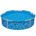 Bestway Piscine de jeu pour animaux de compagnie hors sol Rond