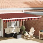 vidaXL Valance d'Auvent pour cadre de 4 5 m Multicolore 4 3x0 2 m
