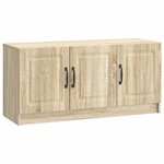vidaXL Meuble TV Chêne Sonoma 99 x 34 5 x 47 cm Bois d'ingénierie