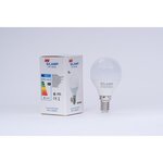 Ampoule e14 led 6w 220v g50 220° - blanc neutre 4000k - 5500k - silamp