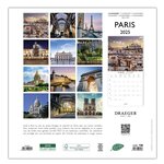 Grand Calendrier Mural 29x29 Cm - 2025 - Robert Doisneau - Draeger paris