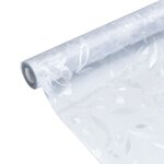 vidaXL Films pour fenêtre 2 Pièces dépoli motif de fleur PVC