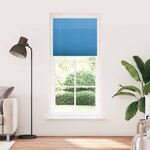 vidaXL Store plissé bleu 100x200 cm largeur du tissu 99 4 cm polyester