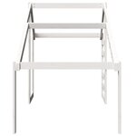 vidaXL Toit de lit pour enfants blanc 188x97x113 cm bois de pin massif