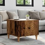 vidaXL Table basse Bois ancien 49 x 50 x 40 cm Bois d'ingénierie