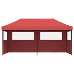 vidaXL Tente de fête Bordeaux 292 x 580 x 315 cm Tissu Oxford