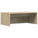 vidaXL Bureau mural Chêne Sonoma 80 x 45 x 30 cm Bois d'ingénierie