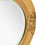 vidaXL Miroir mural style baroque 50 cm Doré