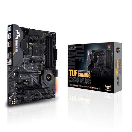 Asus tuf gaming x570-plus amd x570 emplacement am4 atx