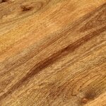 vidaXL Dessus de table 90x40x3 8 cm ovale bois massif de manguier