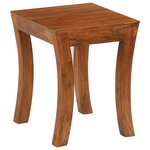 vidaXL Table gigogne 3 Pièces Bois massif d'acacia 50x35x50 cm Marron