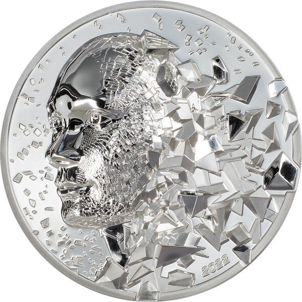 Pièce de monnaie en Argent 20 Dollars g 93.3 (3 oz) Millésime 2022 Silver Burst SILVER BURST