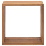 vidaXL Table de chevet 40x30x40 cm Bois de teck solide