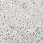 vidaXL Tapis shaggy antidérapant Gris clair 200x290 cm
