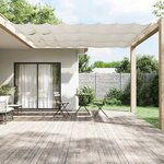 vidaXL Auvent vertical Blanc 100x1200 cm Tissu oxford
