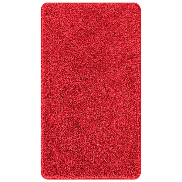 vidaXL Tapis de bain antidérapant Rouge 70 x 120 cm PP