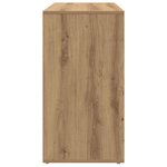 vidaXL Armoire cosmétique chêne artisanal 80x40x75cm Bois d'ingénierie