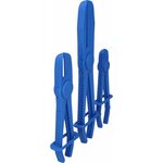 Brilliant tools jeu de colliers de serrage flexibles droits 3 pièces