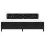 vidaXL Lit à ressorts avec matelas gris foncé 80x200 cm en velours