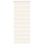 vidaXL Store zèbre beige marbré largeur du tissu 60 9 cm polyester