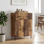 vidaXL Buffet Bois ancien 66 x 34 5 x 89 5 cm Bois d'ingénierie